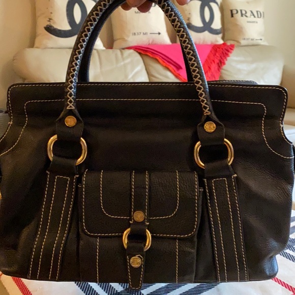 Authentic Celine black leather Boogie bag made Italy vintage - Picture 14 of 14